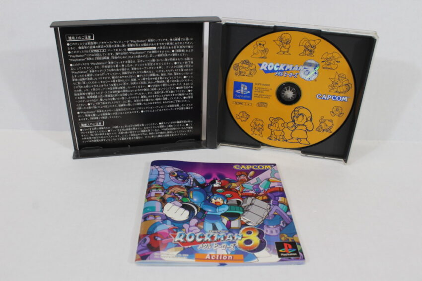 Rockman 8 Metal Heroes / Mega Man 8 (B) SONY PlayStation 1 PS1