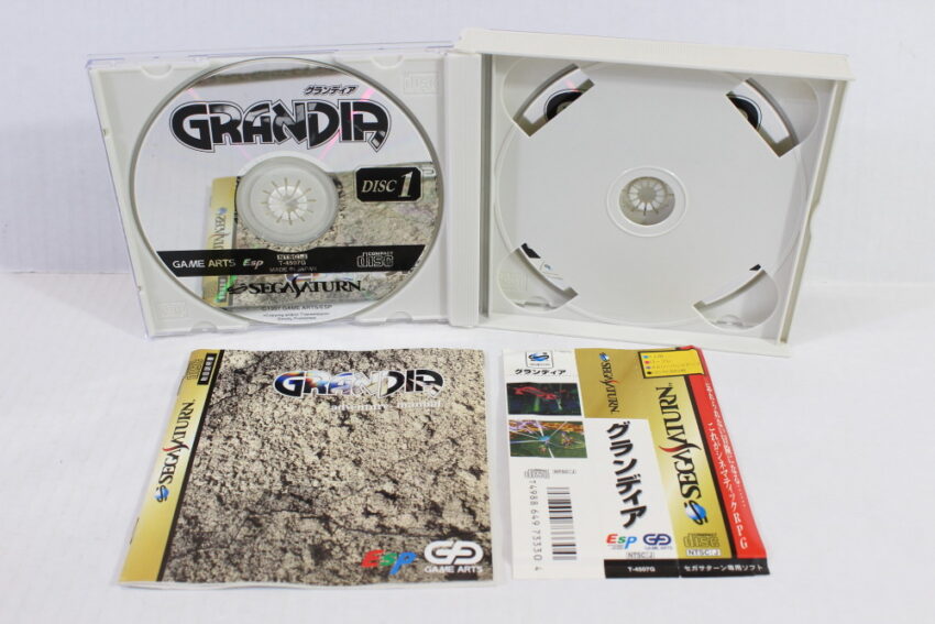 Grandia CIB (B) SEGA Saturn SS