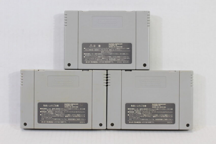 Lot of 3 Super Donkey Kong Country 1 2 3 (B) Nintendo Super Famicom SFC