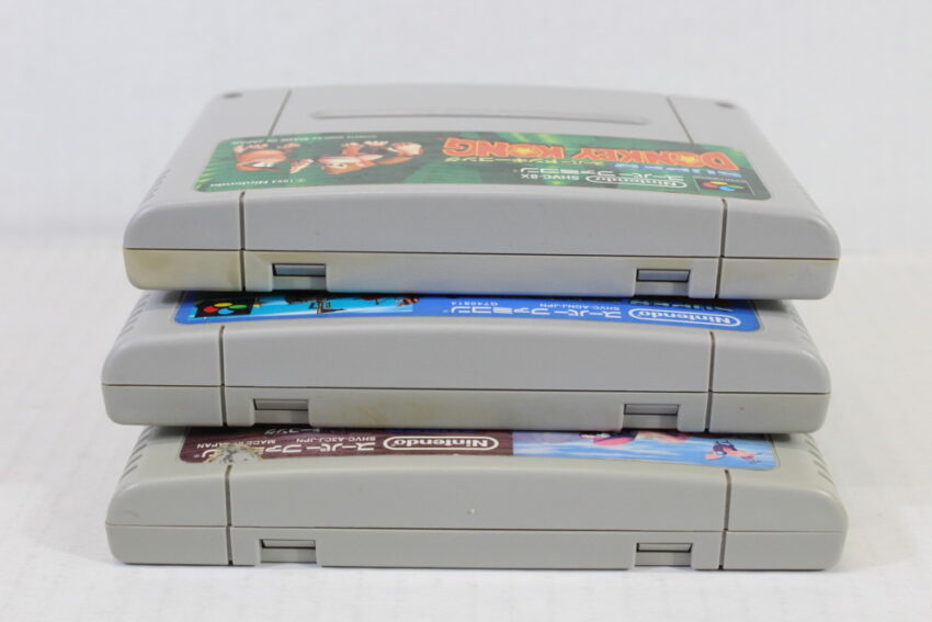 Lot of 3 Super Donkey Kong Country 1 2 3 (B) Nintendo Super Famicom SFC