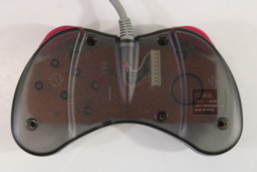 Official Cool Pad Clear Black Controller HSS-0101 OEM (B) SEGA Saturn SS