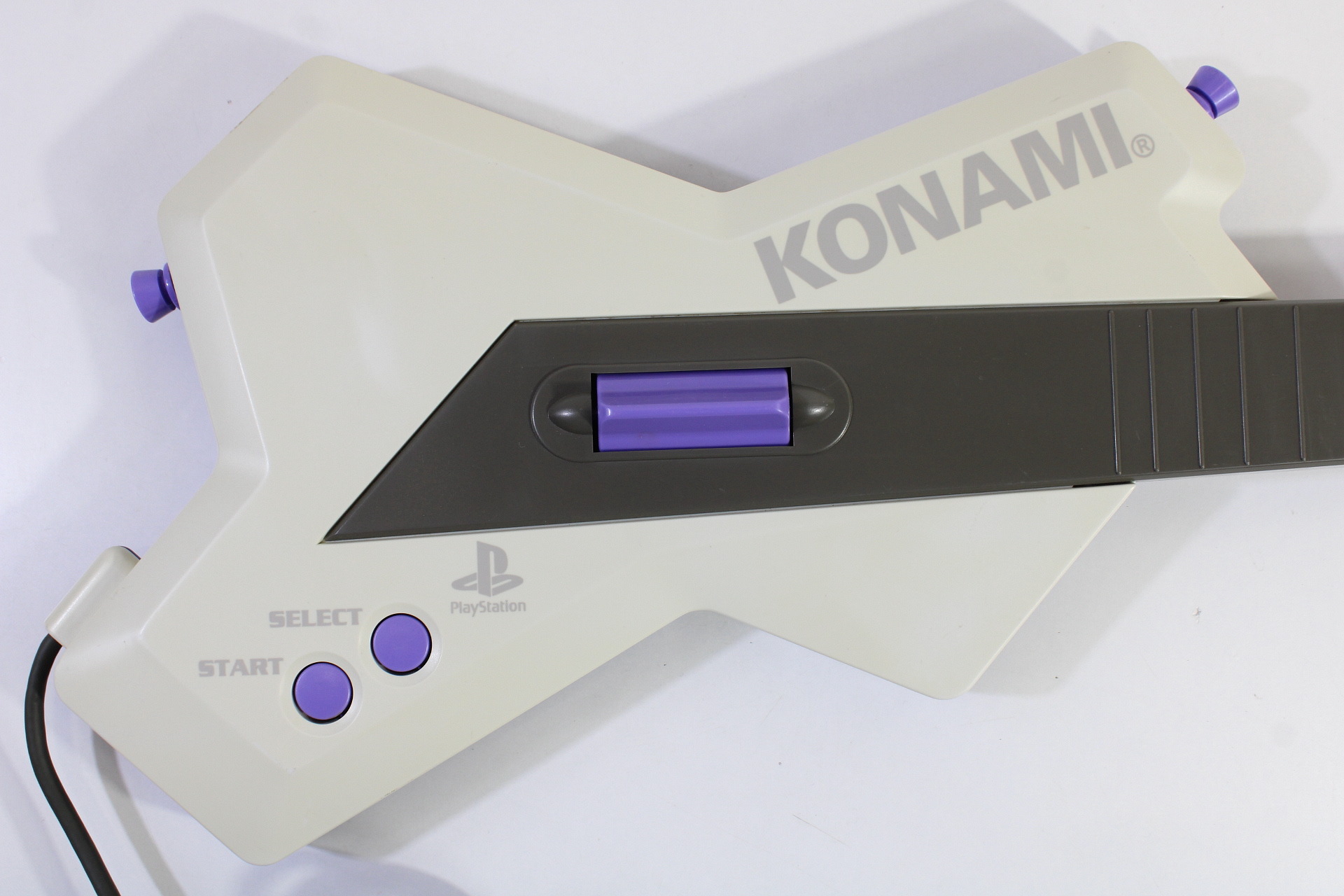 Konami Guitar Freaks RU018 Controller W/ Strap & Guitar Freaks / 2nd Mix Append (B) Playstation PS1 PS2