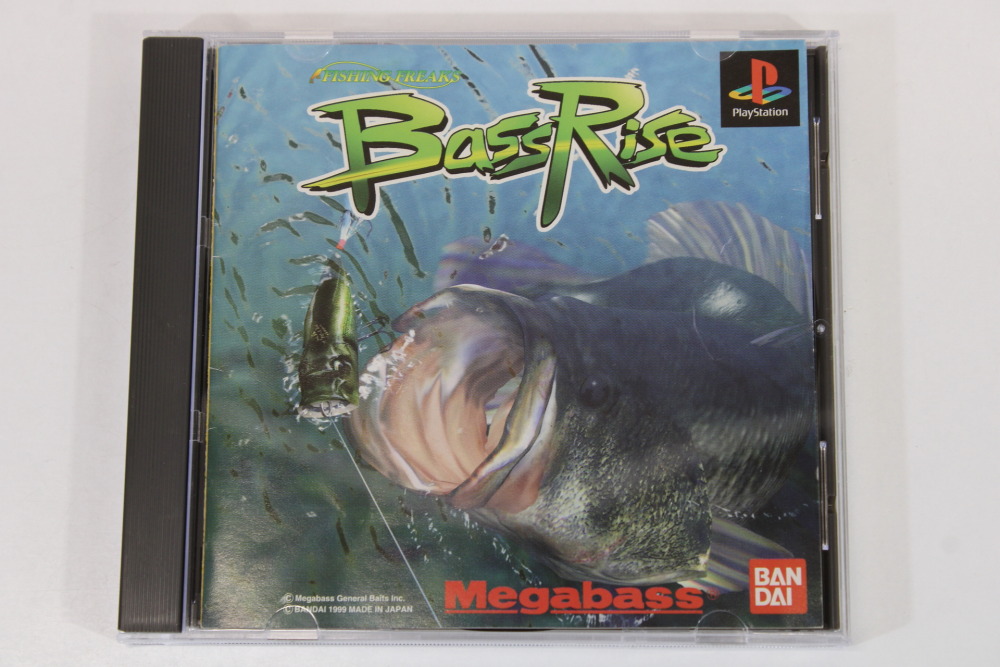 Bandai Bass Rise Fishing Controller SLPS-01930 With Game (B) Playstation  PS1 – Retro Games Japan