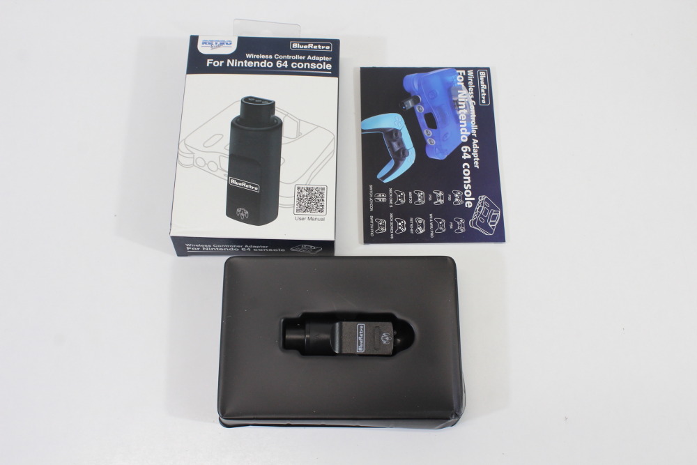 BlueRetro Wireless Controller Adapter for Nintendo 64 N64 Black (New)