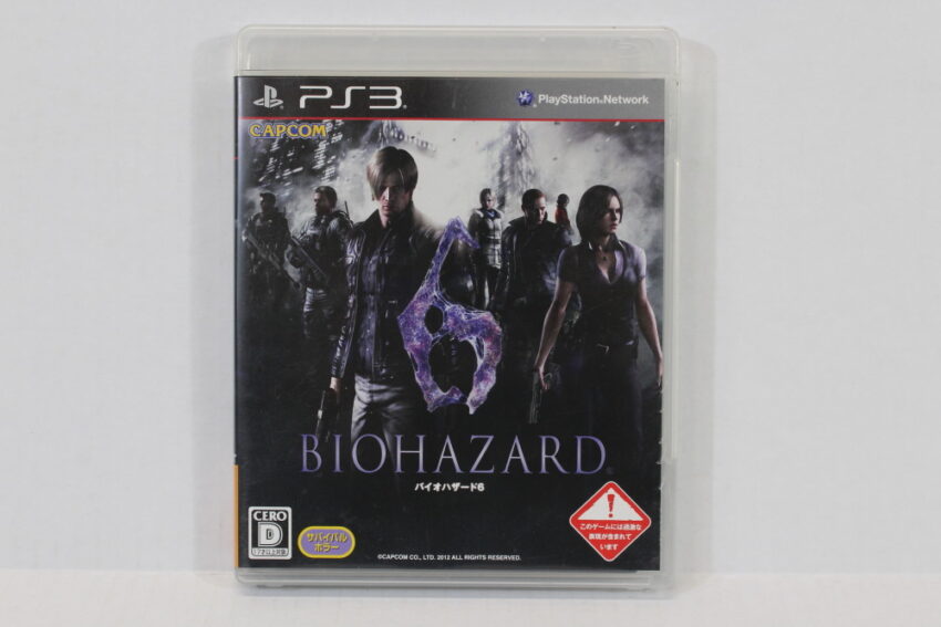BIOHAZARD 6 Resident Evil CIB (B) SONY PlayStation 3 PS3