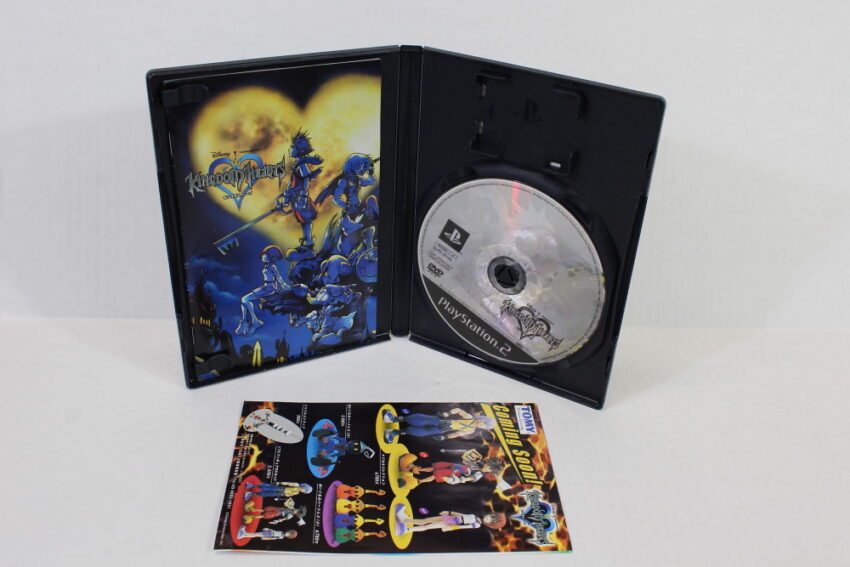 Lot of 2 Kingdom Hearts I 1 & II 2 (B) SONY PlayStation 2 PS2