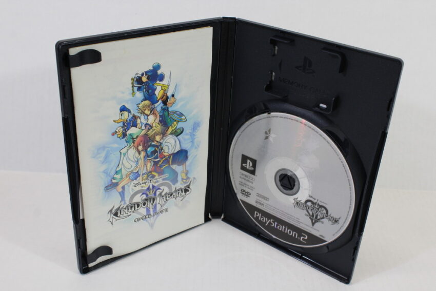 Lot of 2 Kingdom Hearts I 1 & II 2 (B) SONY PlayStation 2 PS2
