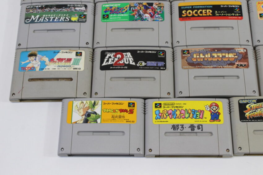 Wholesale Lot of 24 Nintendo Super Famicom Games SFC (Untested / Uncleaned)
