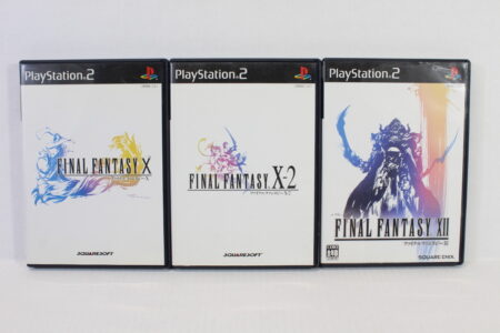 Lot of 3 Final Fantasy X 10 X-2 10-2 XII 12 (B) SONY PlayStation 2 PS2