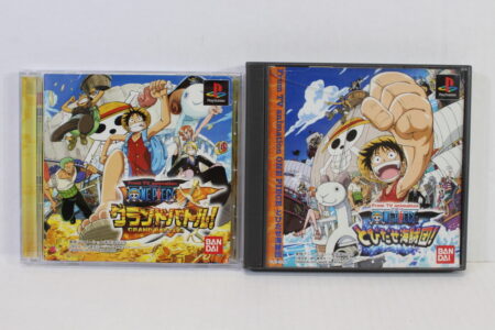 Lot of 2 One Piece Grand Battle & Tobidase Kaizokudan CIB (B) SONY PlayStation 2 PS2