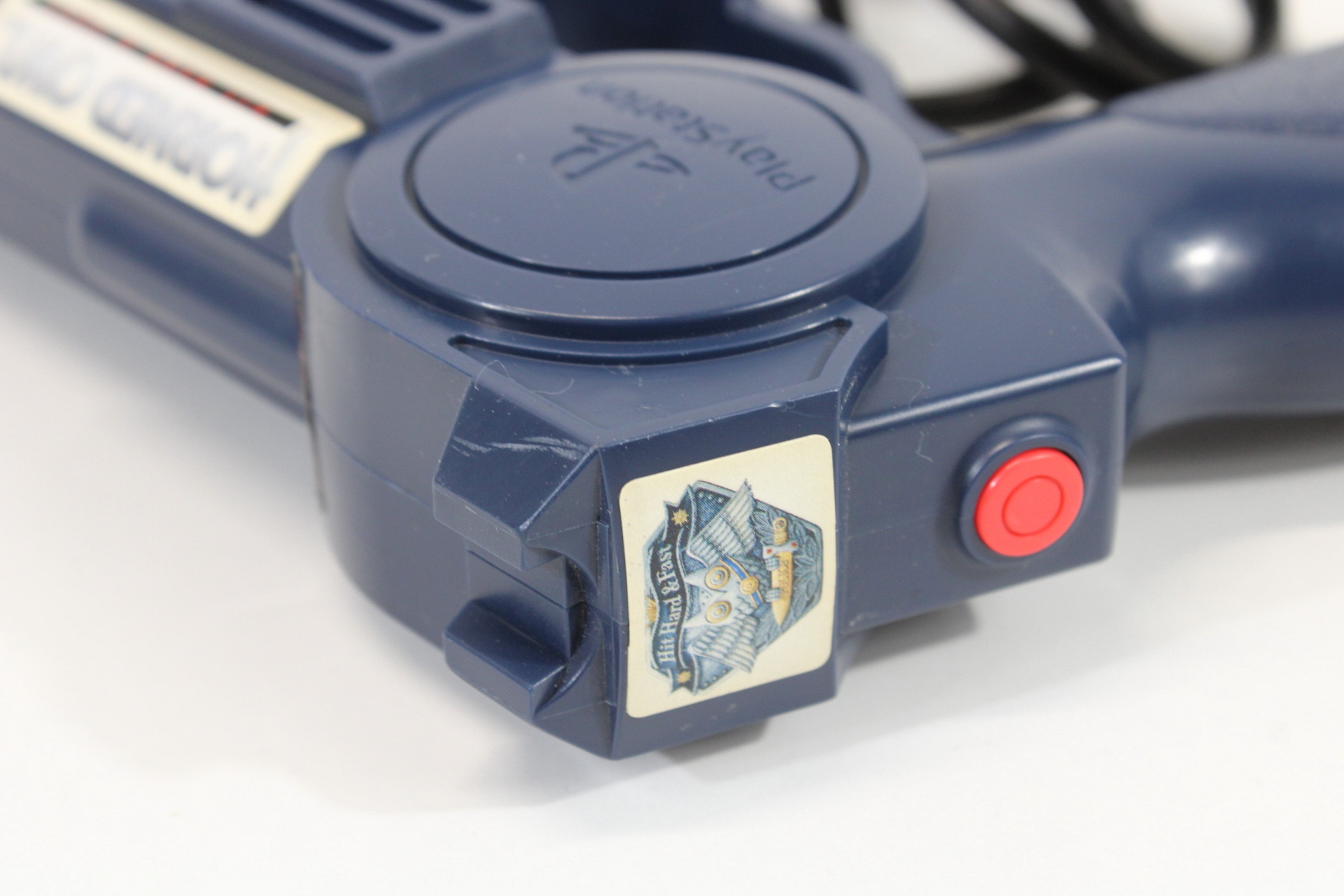 Konami SLPH-00014 Hyper Blaster Light Gun Controller Horned Owl Boxed with Game (B) Playstation PS1