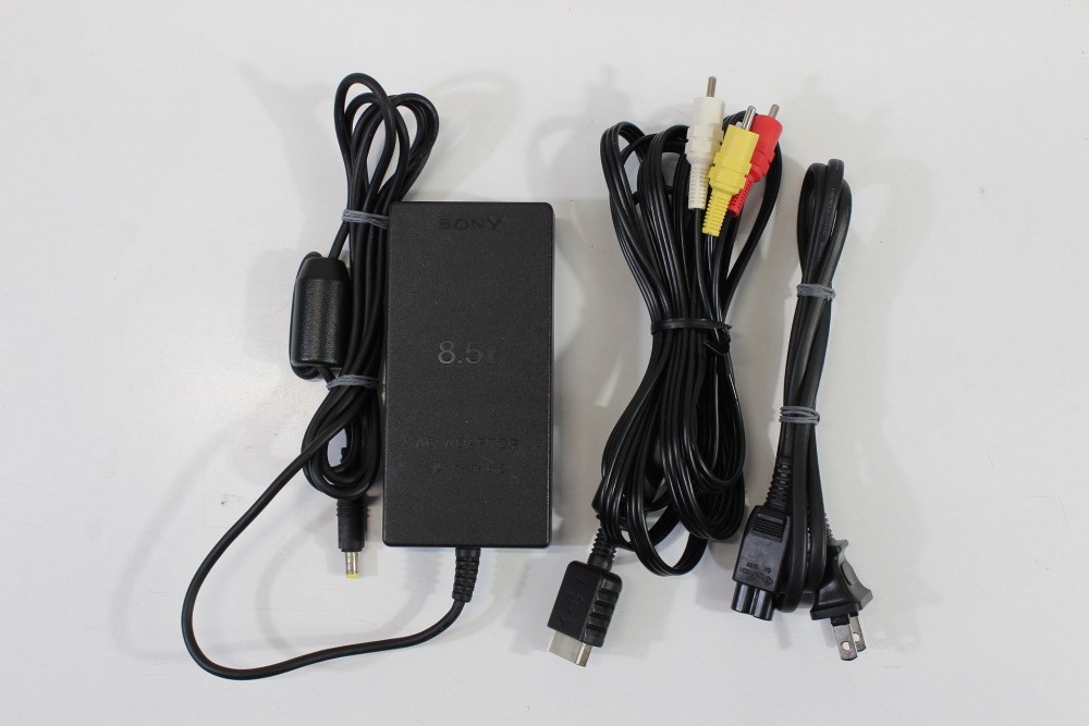 PS2 SCPH-75000 Slim Black Console & AV Cable AC Adapter (B) SONY  PlayStation 2 PS2