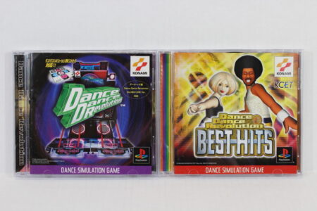 Lot of 2 Dance Dance Revolution & Best Hits CIB (B) SONY PlayStation 1 PS1