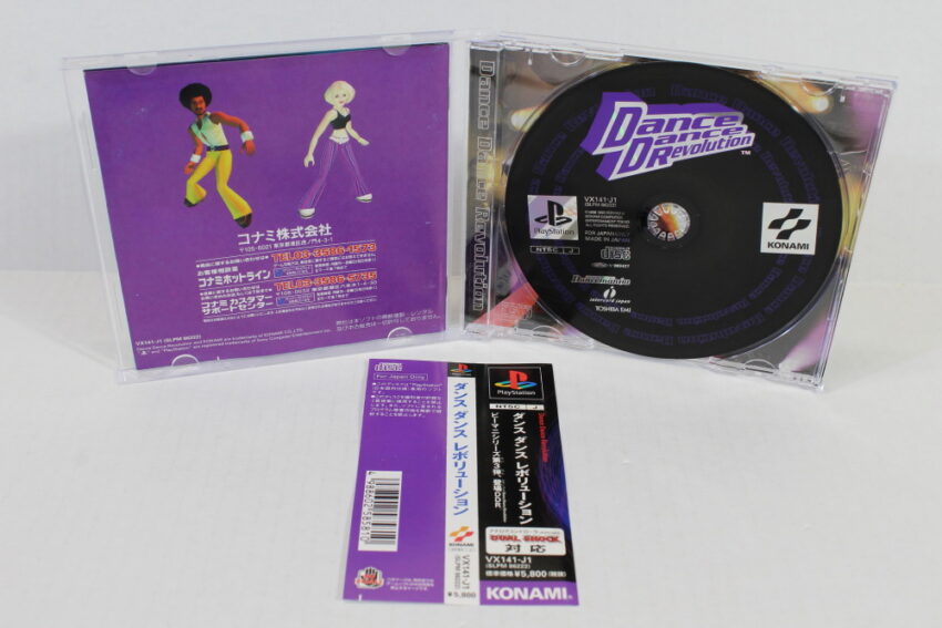 Lot of 2 Dance Dance Revolution & Best Hits CIB (B) SONY PlayStation 1 PS1