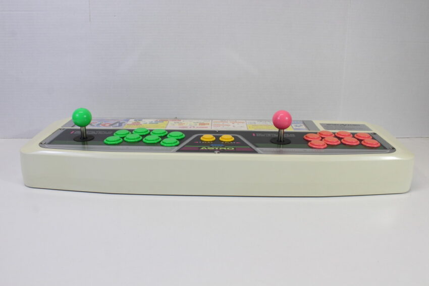 Official Sega Saturn Virtua Stick Pro Arcade Controller HSS-0130 Boxed W/ Manual Warranty Card (B)