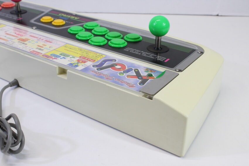 Official Sega Saturn Virtua Stick Pro Arcade Controller HSS-0130 Boxed W/ Manual Warranty Card (B)