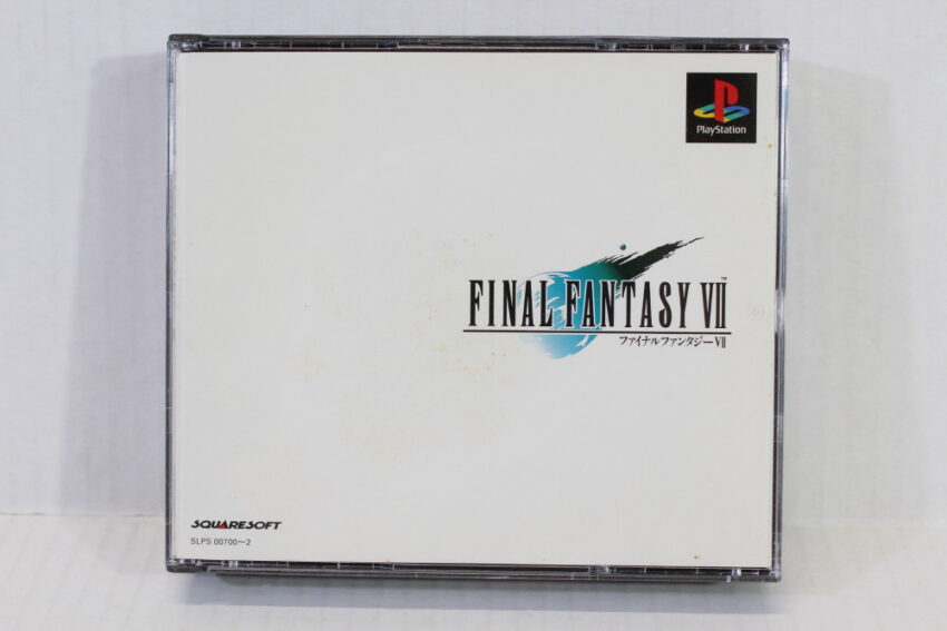 No Manual Final Fantasy VII 7 (B) SONY PlayStation 1 PS1