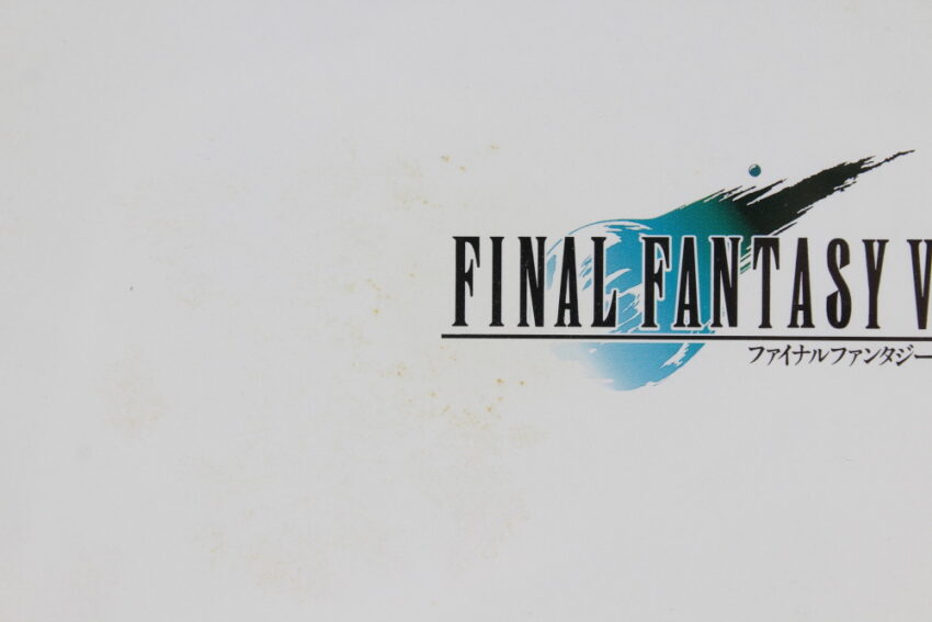 No Manual Final Fantasy VII 7 (B) SONY PlayStation 1 PS1
