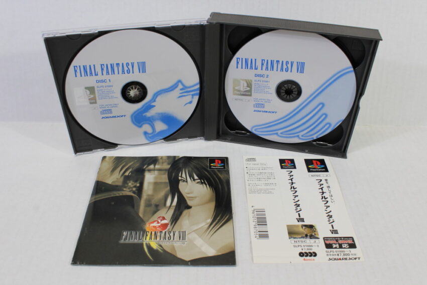 Lot of 4 Final Fantasy 7 8 9 VII VIII IX Tactics (B) SONY PlayStation 1 PS1