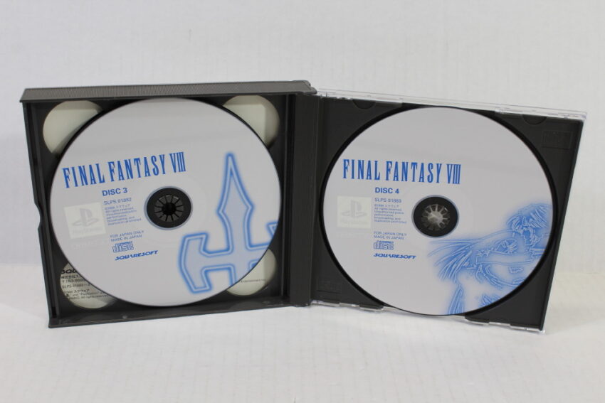 Lot of 4 Final Fantasy 7 8 9 VII VIII IX Tactics (B) SONY PlayStation 1 PS1