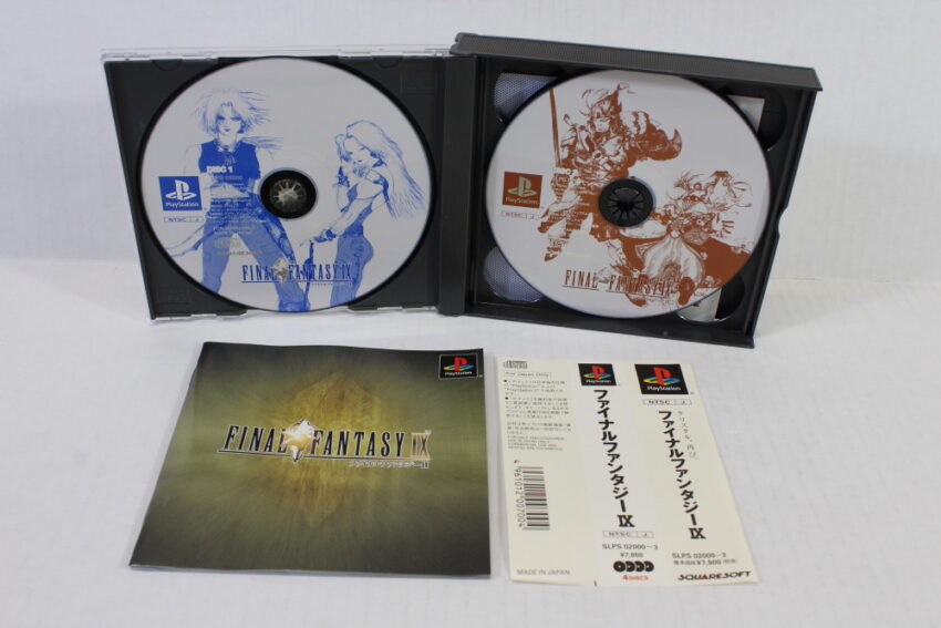 Lot of 4 Final Fantasy 7 8 9 VII VIII IX Tactics (B) SONY PlayStation 1 PS1