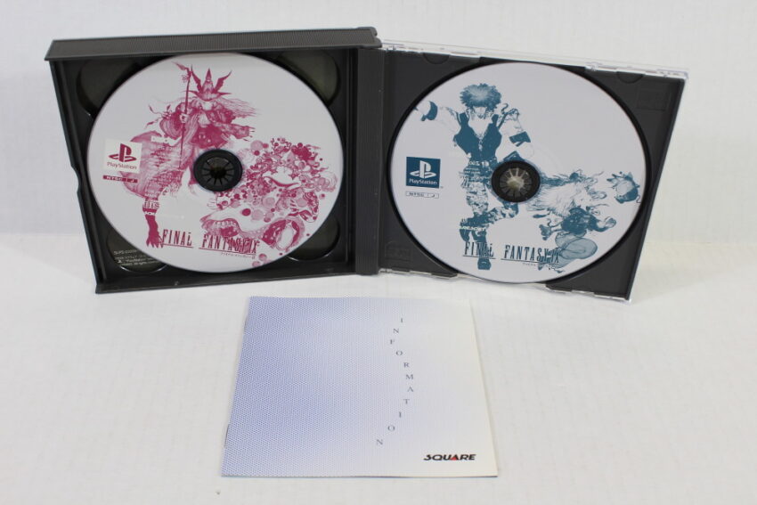 Lot of 4 Final Fantasy 7 8 9 VII VIII IX Tactics (B) SONY PlayStation 1 PS1