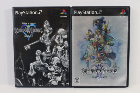 Lot of 2 Kingdom Hearts I 1 & II 2 (B) SONY PlayStation 2 PS2