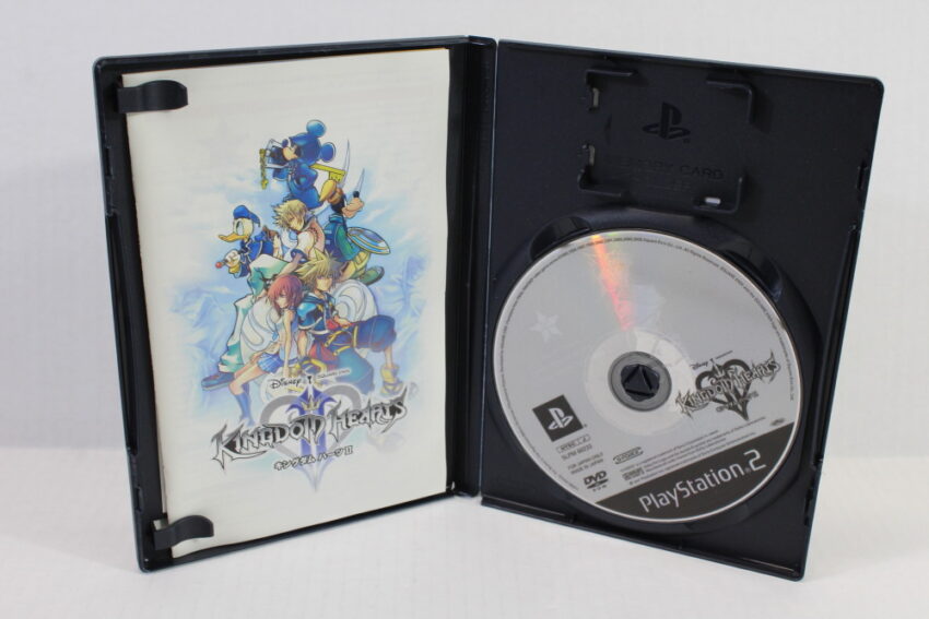 Lot of 2 Kingdom Hearts I 1 & II 2 (B) SONY PlayStation 2 PS2