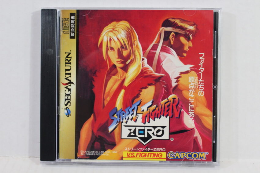 Street Fighter ZERO / Alpha (C Water Damage) SEGA Saturn SS
