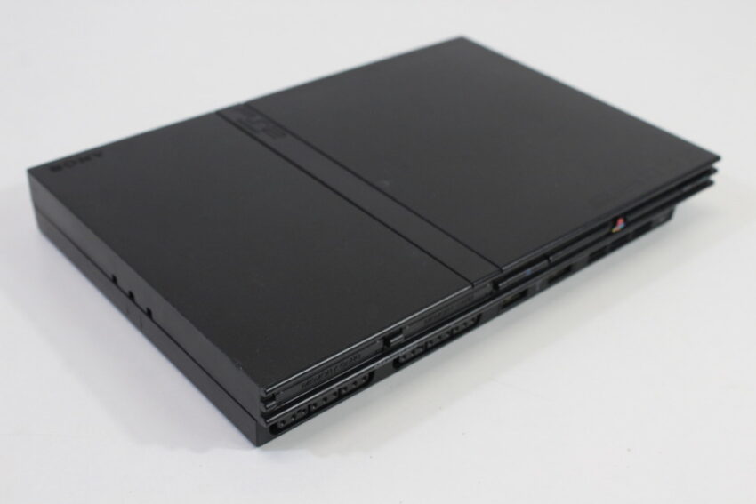 PS2 SCPH-75000 Slim Black Console & AV Cable AC Adapter (B) SONY PlayStation 2 PS2