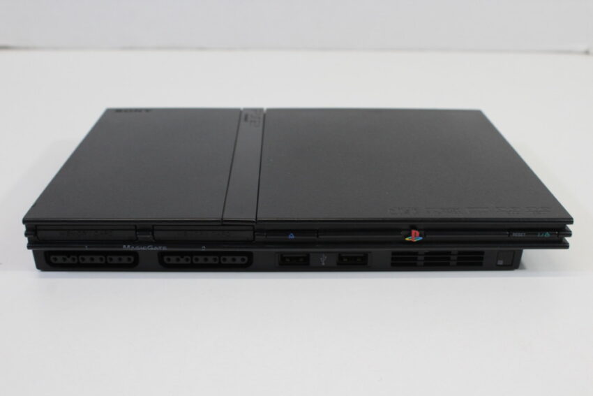 PS2 SCPH-75000 Slim Black Console & AV Cable AC Adapter (B) SONY PlayStation 2 PS2