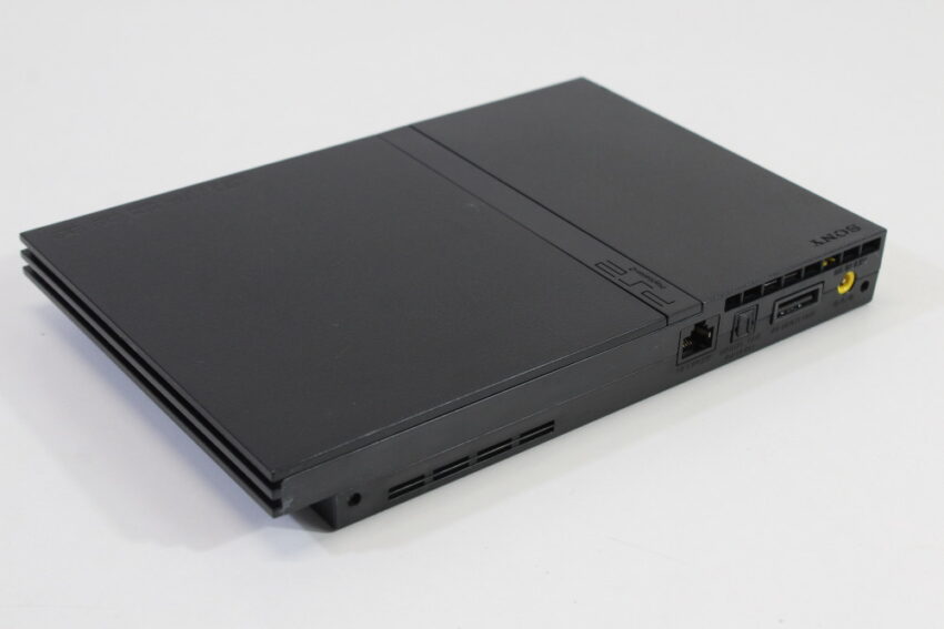 PS2 SCPH-75000 Slim Black Console & AV Cable AC Adapter (B) SONY PlayStation 2 PS2