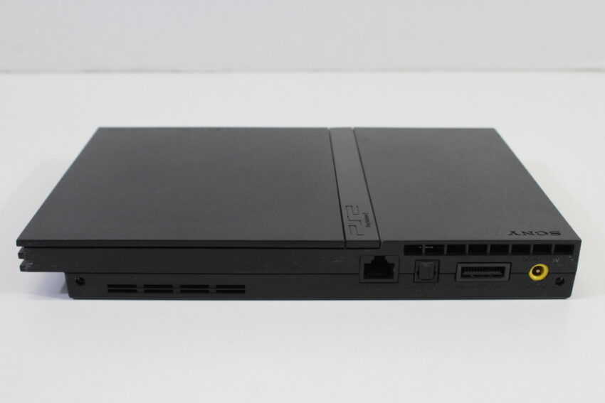 PS2 SCPH-75000 Slim Black Console & AV Cable AC Adapter (B) SONY PlayStation 2 PS2