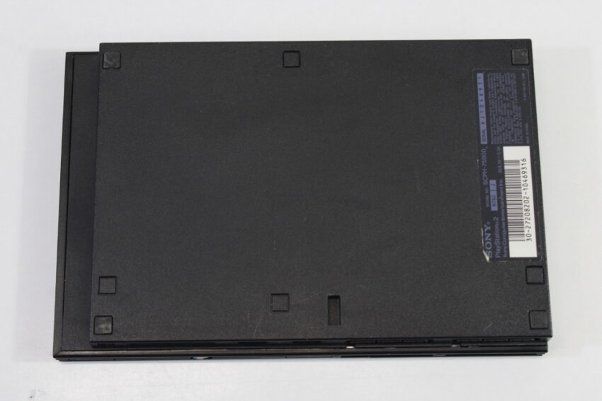 PS2 SCPH-75000 Slim Black Console & AV Cable AC Adapter (B) SONY PlayStation 2 PS2