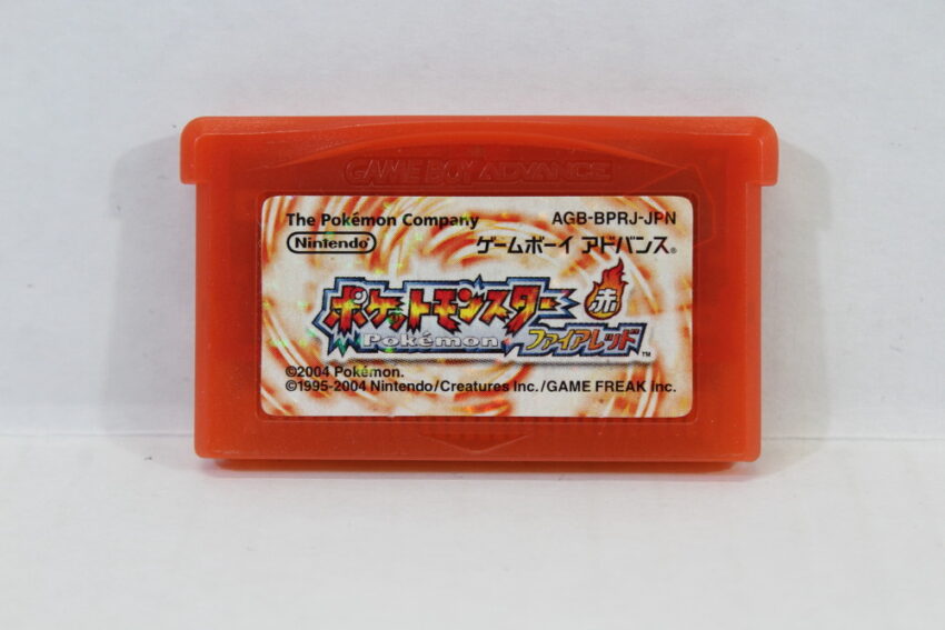 Pokemon Fire Red (B) Nintendo Gameboy Advance GBA
