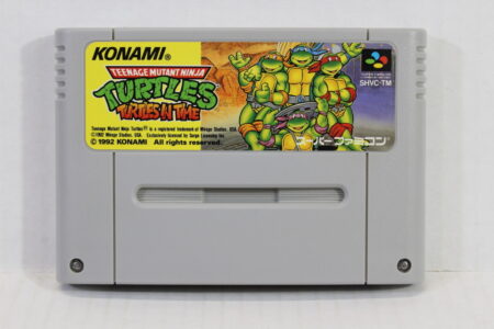 TMNT Ninja Turtles in Time (B) Nintendo Super Famicom SFC