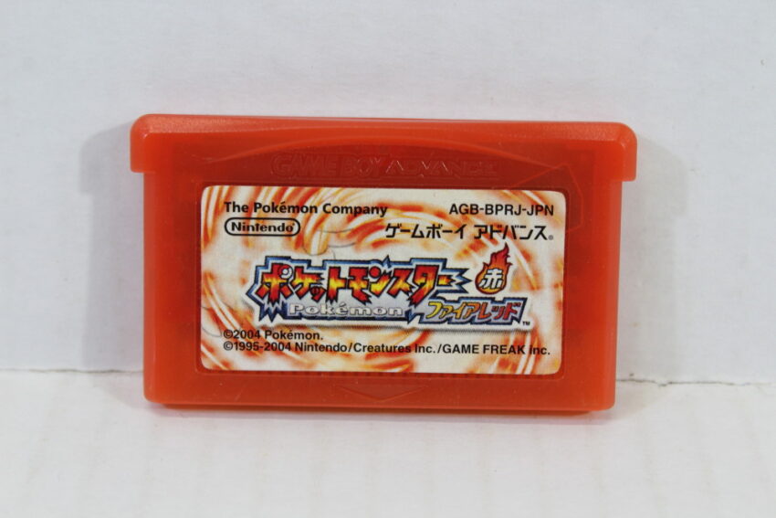 Pokemon Fire Red (B) Nintendo Gameboy Advance GBA
