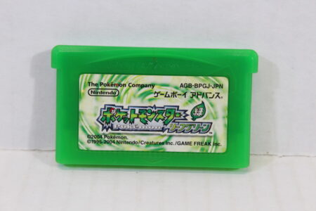 Pokemon Leaf Green (C Damaged Shell) Nintendo Gameboy Advance GBA