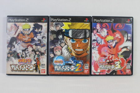 Lot of 3 NARUTO Narutimate Hero 1 2 3 (B) SONY PlayStation 2 PS2
