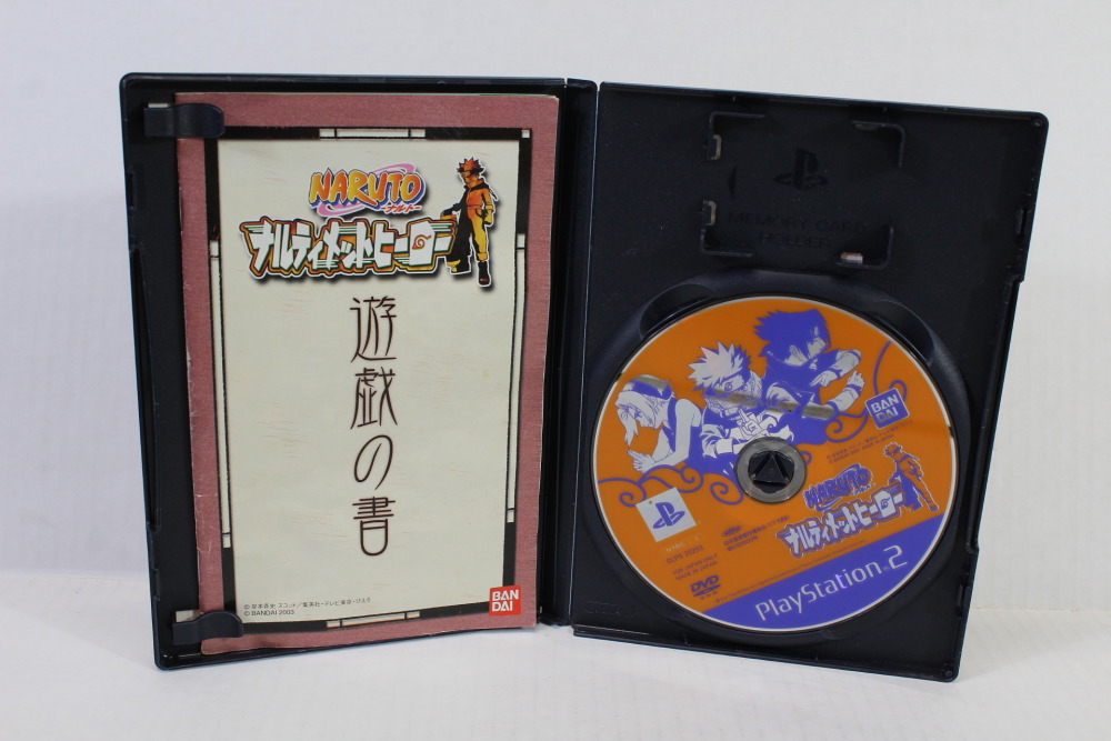 Lot of 3 NARUTO Narutimate Hero 1 2 3 (B) SONY PlayStation 2 PS2