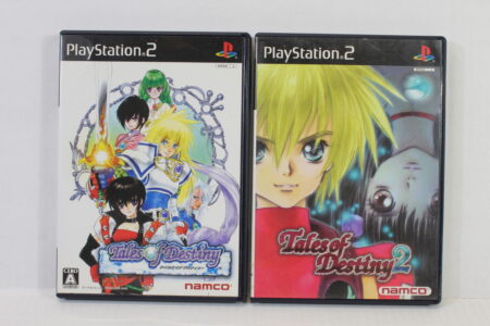 Lot of 2 Tales of Destiny 1 & 2 (B) SONY PlayStation 2 PS2
