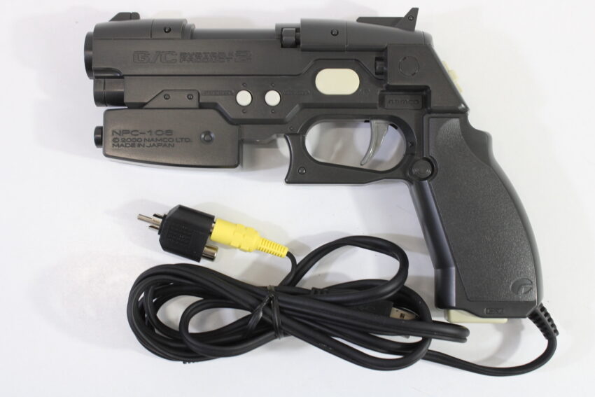 Boxed Namco NPC-106 GunCon 2 Light Gun Controller W/ Adapter Playstation 2 PS2 (B)