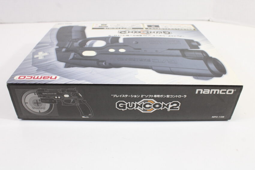 Boxed Namco NPC-106 GunCon 2 Light Gun Controller W/ Adapter Playstation 2 PS2 (B)