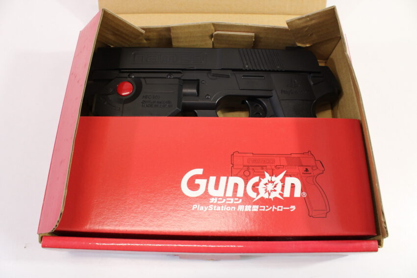Boxed Namco NPC-103 GunCon Light Gun Controller Playstation PS1 PS2 (B)