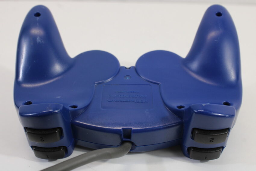 Official Hori Blue Analog Sindou Pad Controller Playstation 2 PS1 PS2 (B)