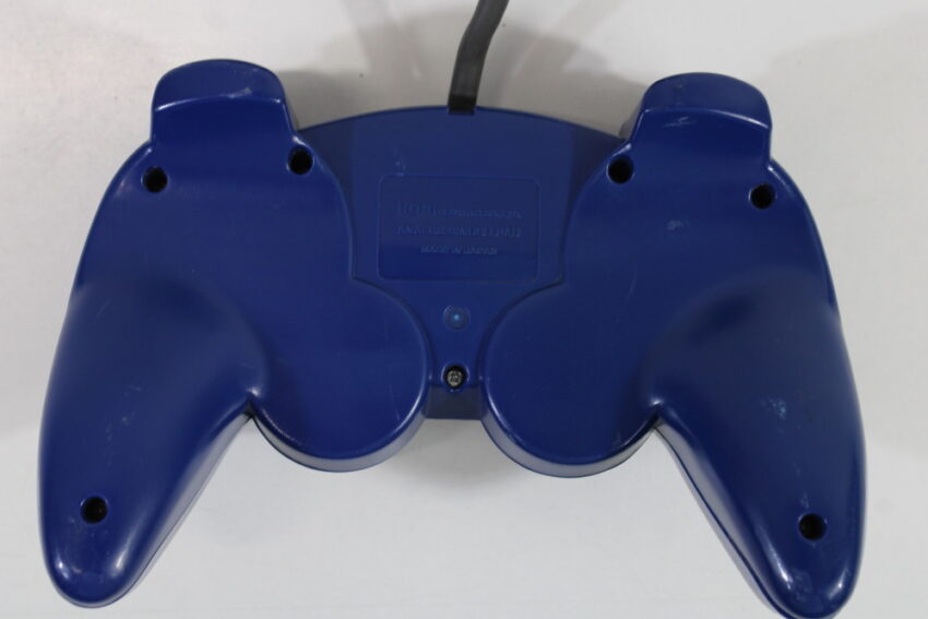 Official Hori Blue Analog Sindou Pad Controller Playstation 2 PS1 PS2 (B)