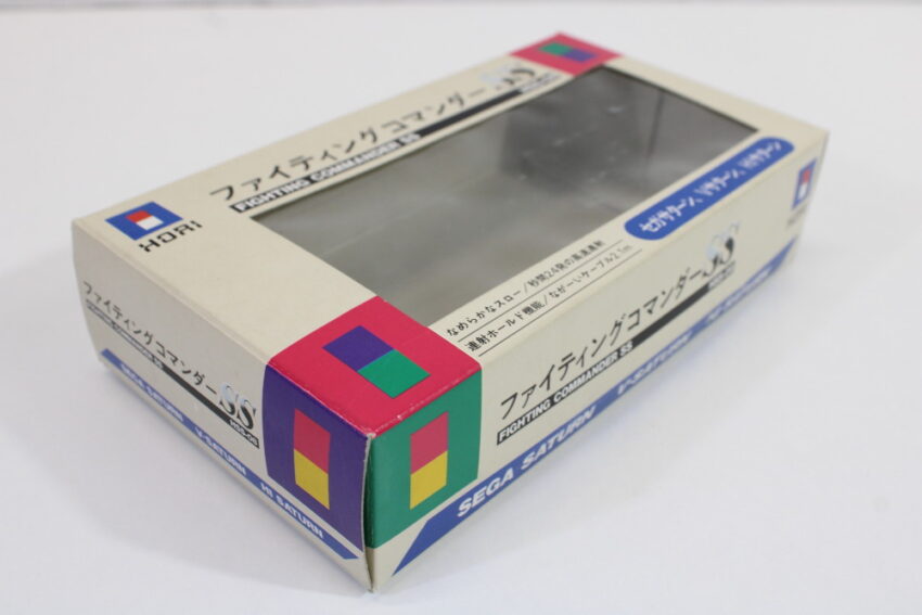 Boxed Hori Fighting Commander SS Turbo Controller HSS-08 (B) SS Sega Saturn