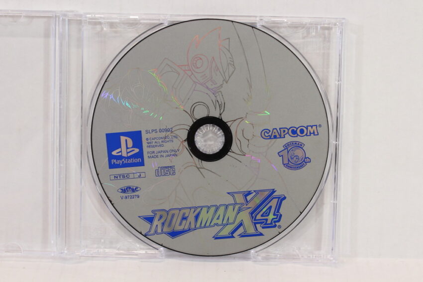 Rockman X4 / Mega Man Disc Only (B) SONY PlayStation 1 PS1
