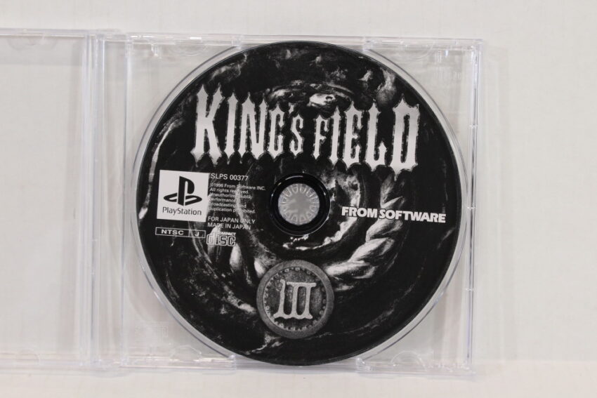 King's Field III 3 Disc Only (B) SONY PlayStation 1 PS1