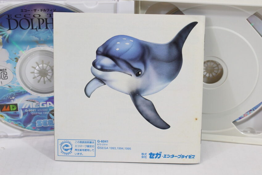 Ecco the Dolphin CD 1 & 2 CIB (B) SEGA Mega CD